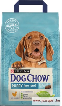 Dog Chow Puppy Csirke kölyökkutya táp 14kg
