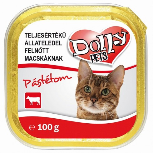 Dolly Cat Alutálka Marhás 16*100gr