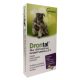 Drontal Plus kutya féregtelenítő 150/144/50 mg ízesített tabletta 6db