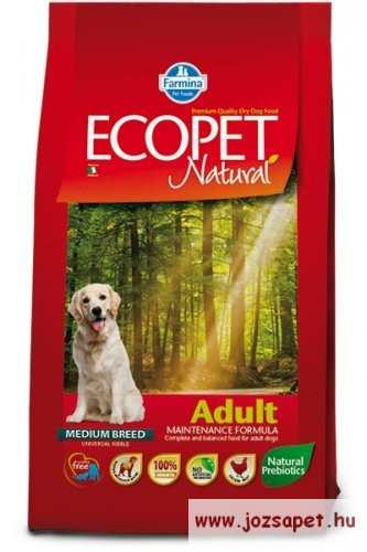 Ecopet Natural Adult Medium 2,5kg kutyatáp