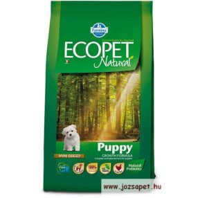   Ecopet Natural Mini Puppy 14kg száraztáp kistestű kölyökkutyának