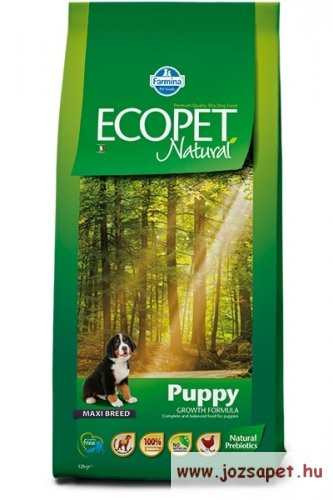 Ecopet Natural Puppy Maxi 14kg kutyatáp nagytestű kölyökkutyának