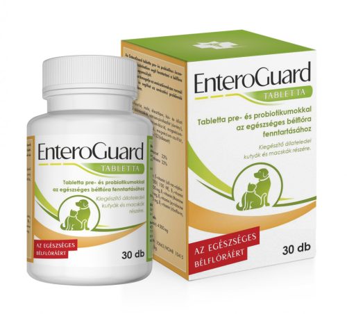 EnteroGuard tabletta – pre- és probiotikum kutyáknak és macskáknak