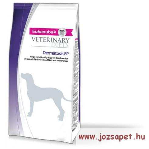 Eukanuba EVD Veterinary Diet Dermatosis 12kg bőrbetegségek, dermatosis és túlzott szőrhullás esetén.