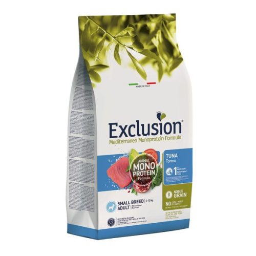 EXCLUSION MEDITERRANEO  NOBLE GRAIN ADULT TUNA MEDIUM BREED 3kg