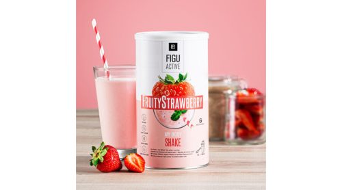 LR Figu Active Gyümölcsös Eper Shake 496g 16 adag