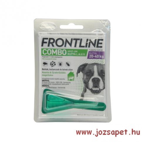 Frontline Combo kutya L 20-40 kg 2.68 ml