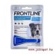 Frontline Spot On M kullancs, bolha ellen kis-közepes testű (10-20kg) kutya számára