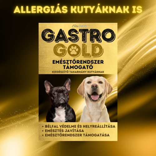 GASTRO GOLD 100g (Emésztésre) Emésztést segítő táplálékkiegészítő kutyáknak