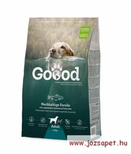 Goood Adult Sustainable Trout holisztikus szuperprémium kutyatáp pisztránggal 10kg