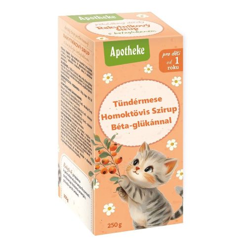 Kisvakond Szirup Homoktövis Béta-glükánnal - Tündérmese 250g