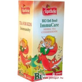   Apotheke - Bio ImmuCare Herbal Tea Gyermekeknek - Erő Benő, 20 filter