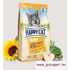 Happy Cat Minkas Hairball Control Baromfis Macskatáp 1,5 kg