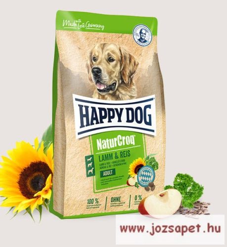 Happy Dog natur bárányhúsos rizses táp