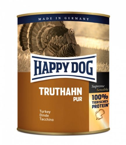 Happy Dog Pur pulykás konzerv  12*200gr