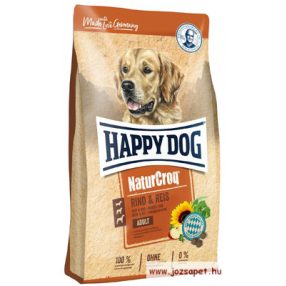 Happy Dog Natur-Croq Rind & Reis (marha és rizs) 15kg  kutyatáp