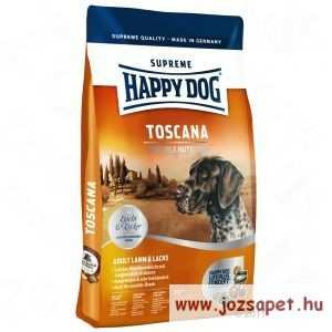 Happy dog Toscana kutyatáp bárányhús, koleszterinszegény       www.jozsapet.hu