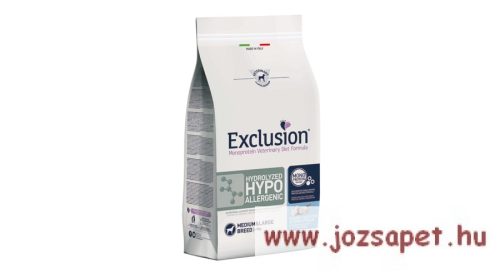 VET EXCLUSION HYDROLYZED HYPOALLERGENIC HYDROLYZED FISH & CORN STARCH MEDIUM&LARGE BREED 2kg