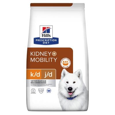 Hill's Prescription Diet k/d + Mobility kutyatáp 12kg