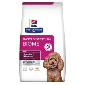   Hill's Prescription Diet Gastrointestinal Biome Mini kutyatáp 1kg, hasmenésre, emésztési problémákra kistestű kutyáknak