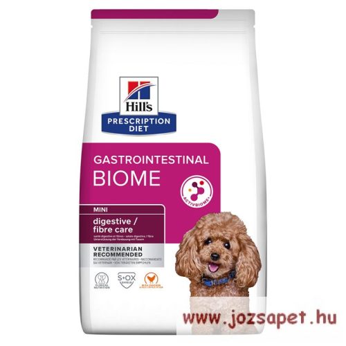 Hill's Prescription Diet Gastrointestinal Biome Mini kutyatáp 1kg