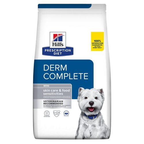 Hill’s Prescription Diet Canine Derm Complete Mini száraztáp 6kg