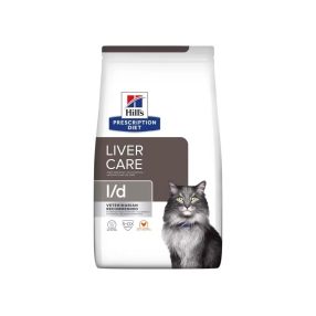  Hills Prescription Diet  Feline l/d macskatáp májbetegségben szenvedő cicáknak 1,5 kg