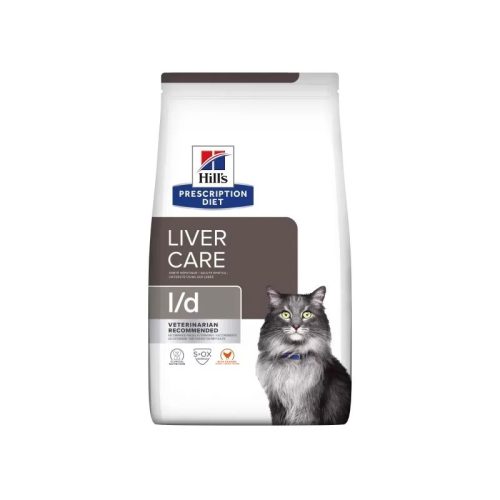 Hills Prescription Diet  Feline l/d macskatáp májbetegségben szenvedő cicáknak 1,5 kg