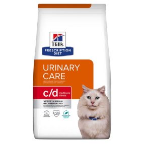   Hill's Prescription Diet c/d Multicare Stress Urinary Care tengeri hal macskatáp 8kg