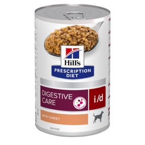   Hill's Prescription Diet i/d Digestive Care pulykás konzerv, gyomor-, vékonybél- és vastagbélgyulladás esetére kutyának