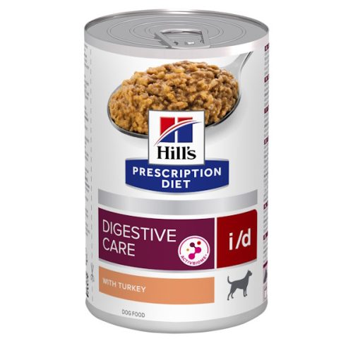 Hill's Prescription Diet i/d Digestive Care pulykás konzerv, gyomor-, vékonybél- és vastagbélgyulladás esetére kutyának