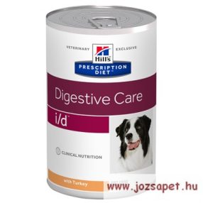   Hill's Prescription Diet i/d Digestive Care pulykás konzerv