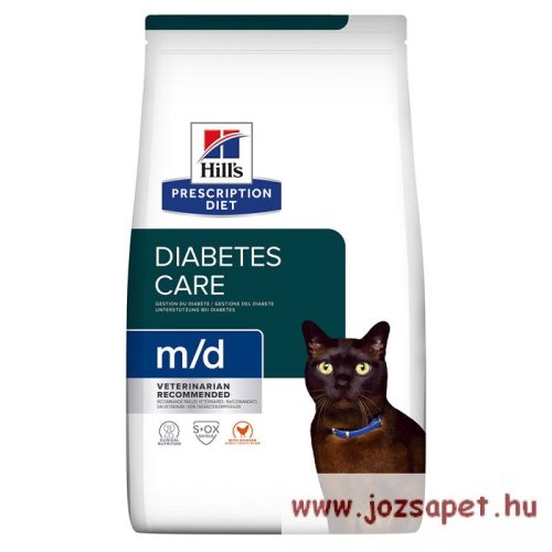 Hill's Prescription Diet Feline - M/D macskatáp 3 kg elhízásra, cukorbetegségre