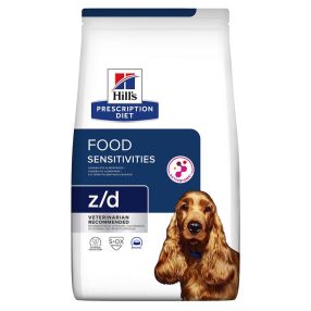   Hill's PD Canine z/d ultra 10 kg Sensitivities Hipoallergén kutyatáp z d