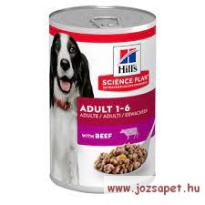 Hill's Canine adult beef, marhahúsos konzerv kutyáknak 370g