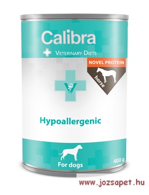 Calibra Vet Dog Hypoallergenic Horse 400 g