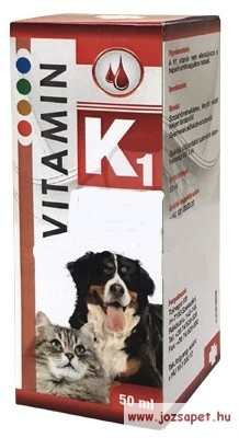 K1 Vitamin tartalmú oldat kutya, macska részére