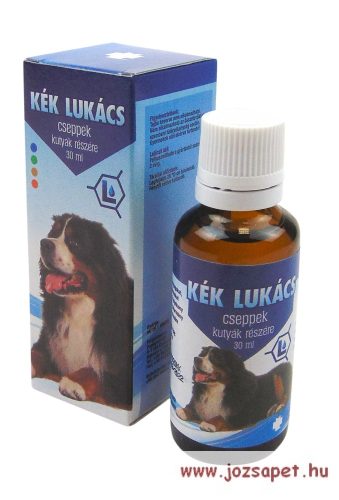 Kék lukács cseppek kutyának 30ml