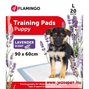   FGO Helyhez szoktató kutyapelenka L méret 20db Levendulás 90*60cm