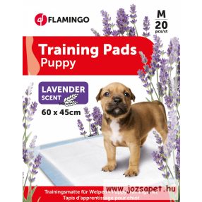   FGO Helyhez szoktató kutyapelenka M méret 20db Levendulás 60*40cm