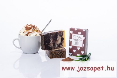 LaPure "Boldogsághormon" Csokoládés kézműves szappan