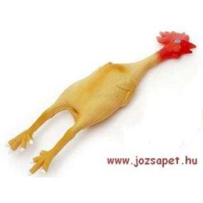 Latex Csirke---Vicces ajándék kutya Gazdiknak 