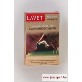 Lavet Csonterősítő Tabletta Macskának 50db