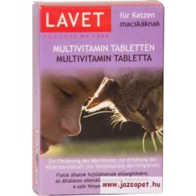 Lavet Multivitamin tabletta macska 50db