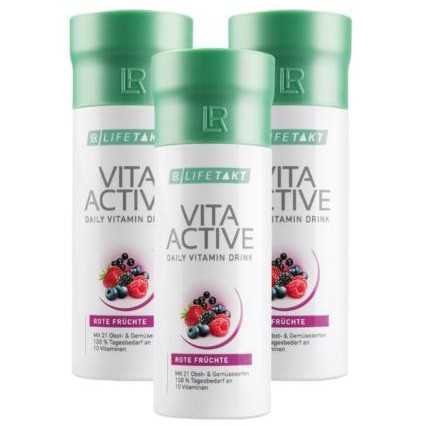 LR LIFEAKT Vita Active , Aktív 3*150ml természetes vitaminforrás tiszta növényi kivonatokból kicsiknek és nagyoknak