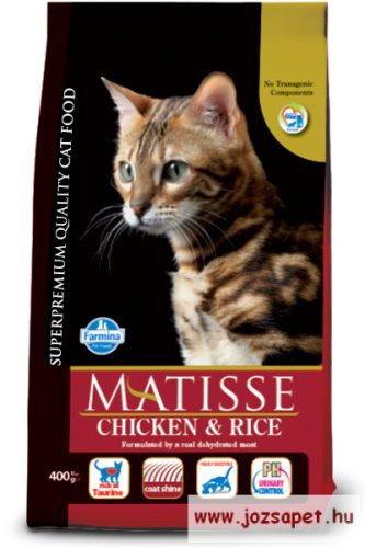 Matisse Chicken&Rice 10kg macskaeledel
