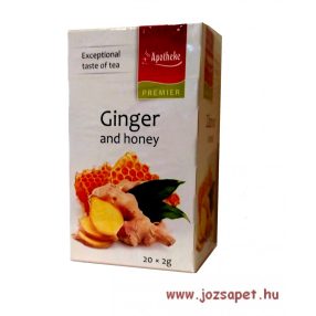   Apotheke - Gyömbér és Méz Tea, 20 filter - Premier Selection