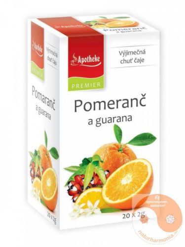 Apotheke - Narancs és Guarana Tea, filteres