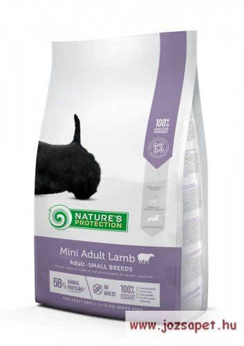 NATURES PROTECTION DOG ADULT SMALL LAMB 7,5KG
