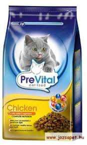 PreVital macskatáp baromfival és zöldséggel 1,4kg